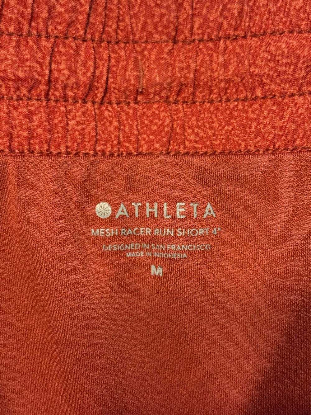 ATHLETA Mesh Racer Run Short - Picture 3 of 3